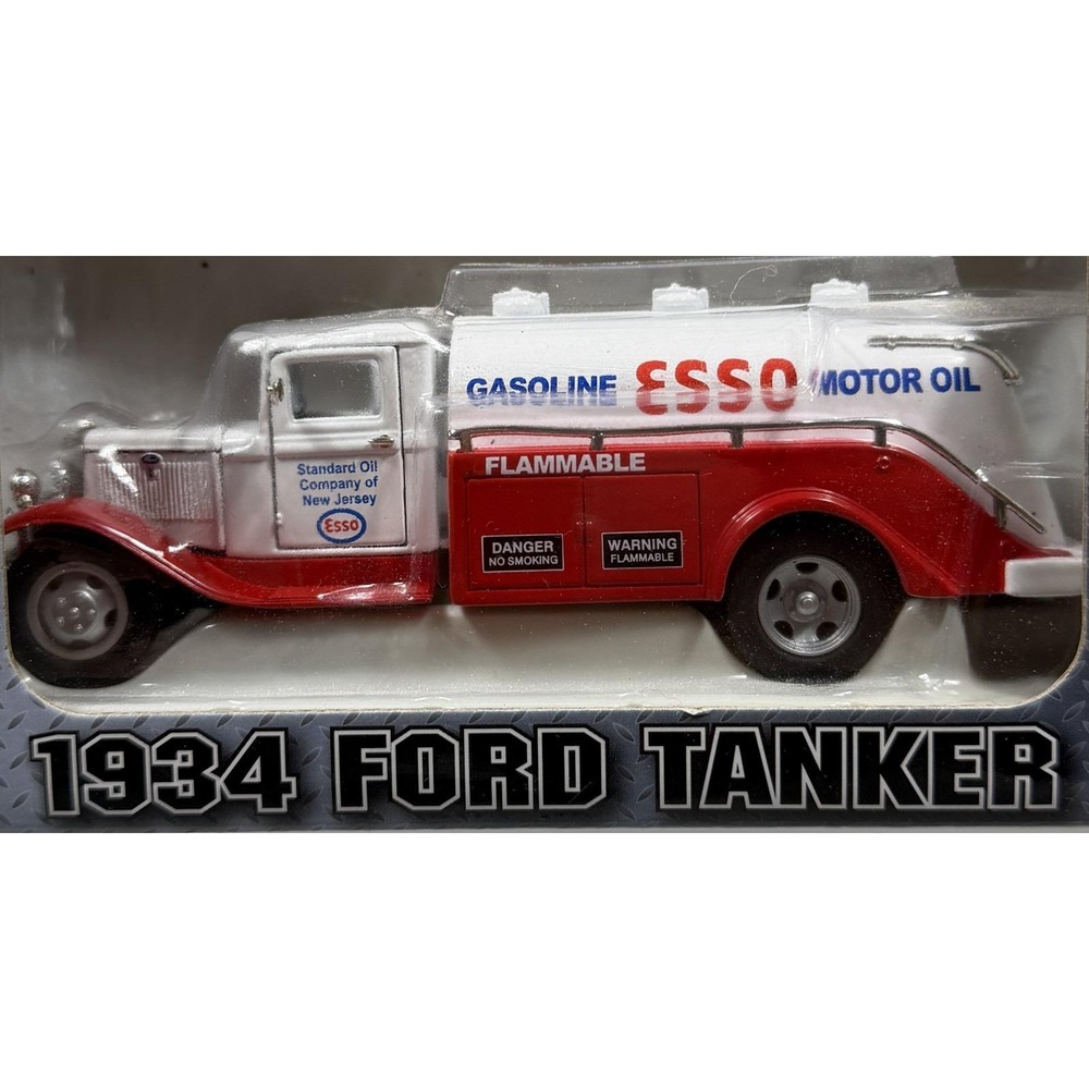 Crown Premiums 1934 Ford Esso Tanker Truck 1:43 Diecast Model New In Box